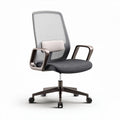 Ergonomic office chair with mesh back and upholstered seat 45 x 60 x 90cm